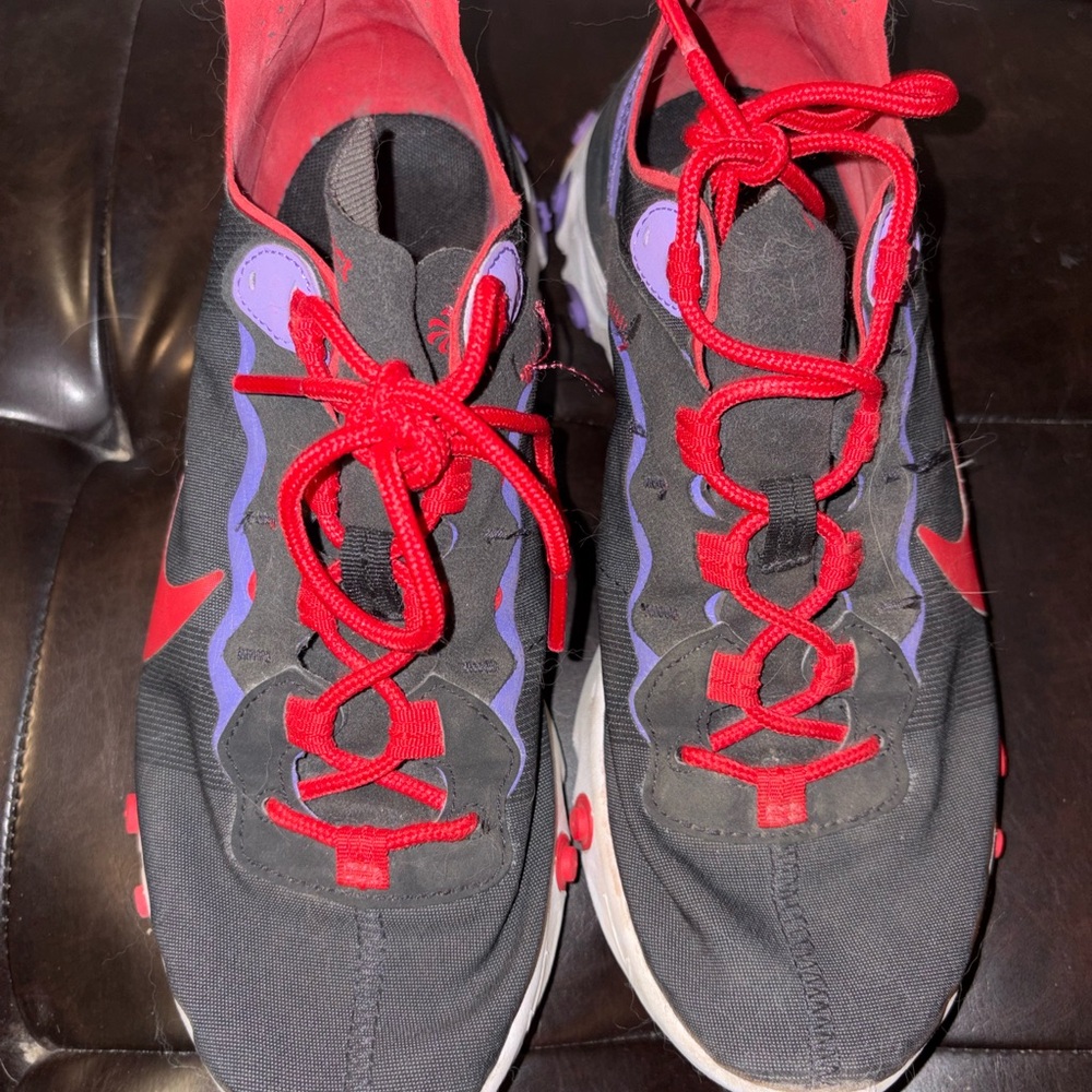 Nike React Women's size 7.5- Black, Red, Purple